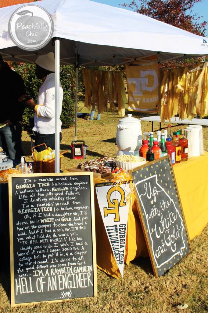 The Ultimate Cold Weather Tailgate — Peachfully Chic