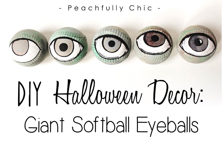 Eyeball on sale halloween decorations