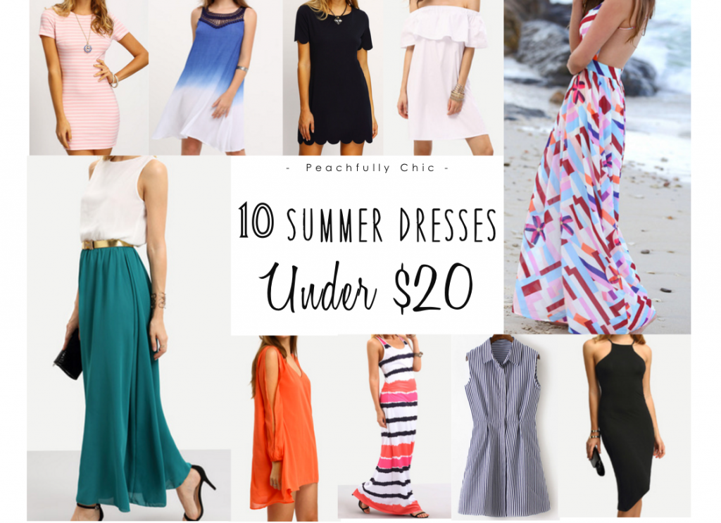 10 Summer Dresses Under 20 Peachfully Chic