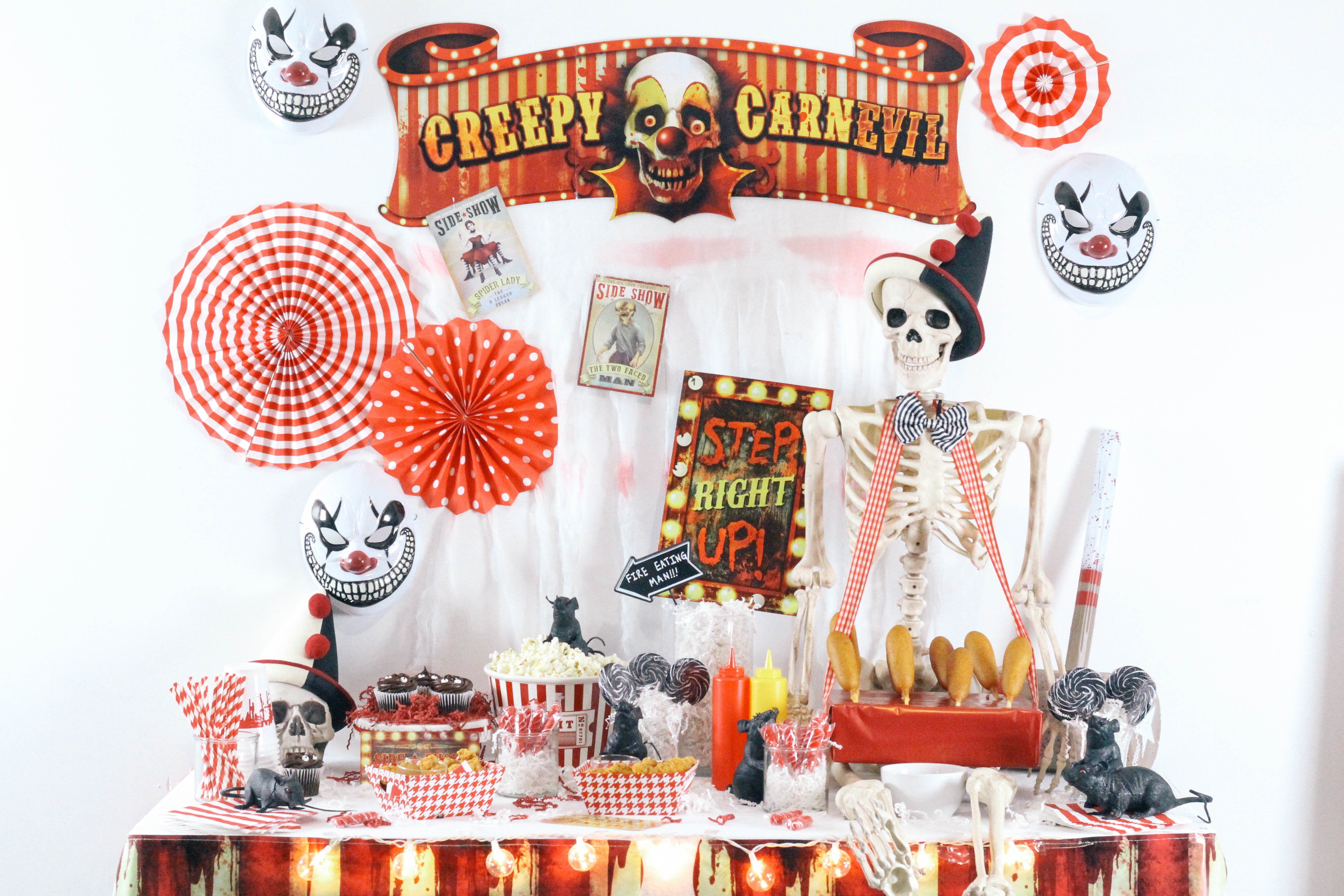 Carnival Theme or Circus Theme Party - DIY Inspired