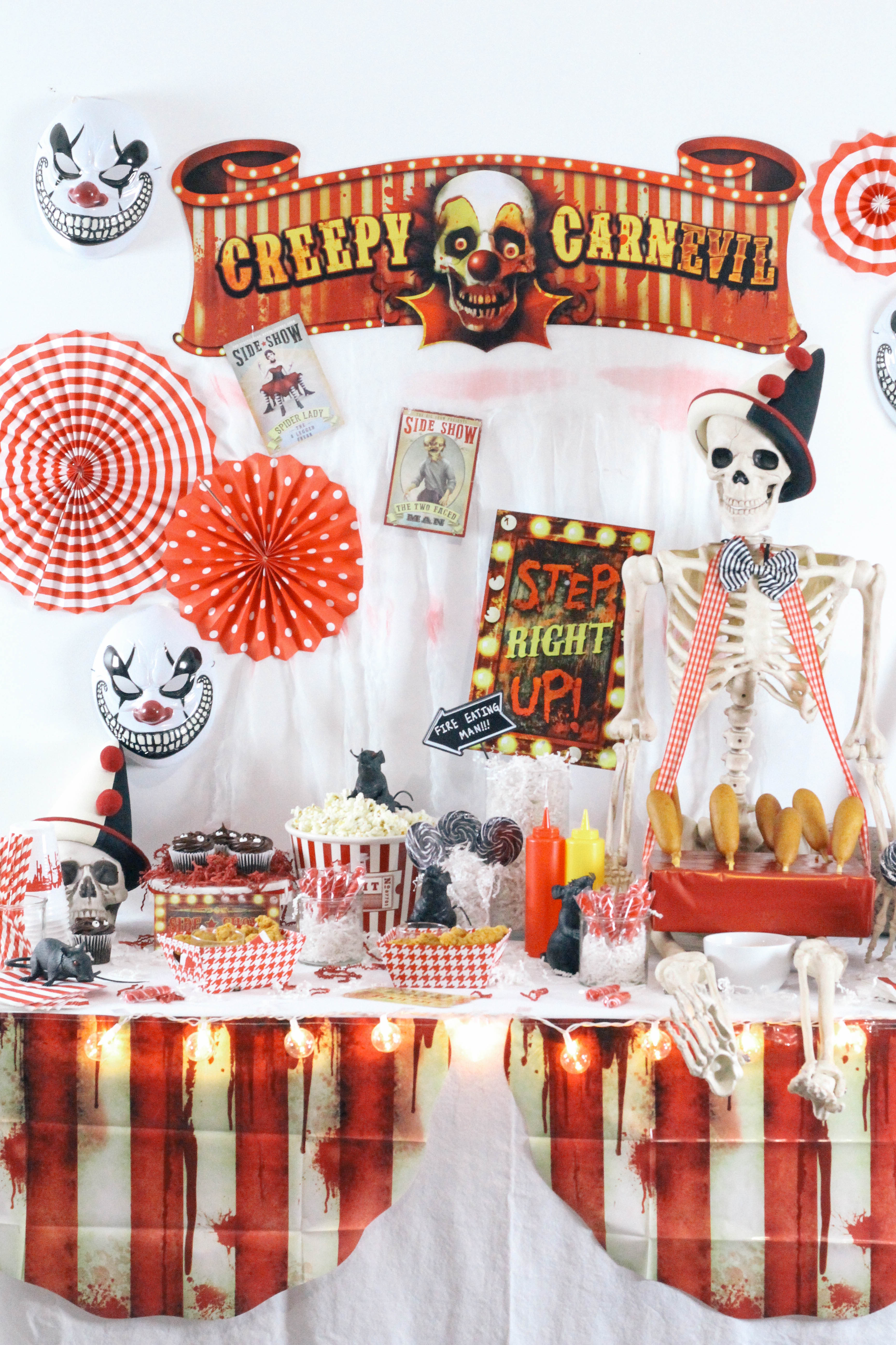 Halloween Carnival Party  Peachfully Chic