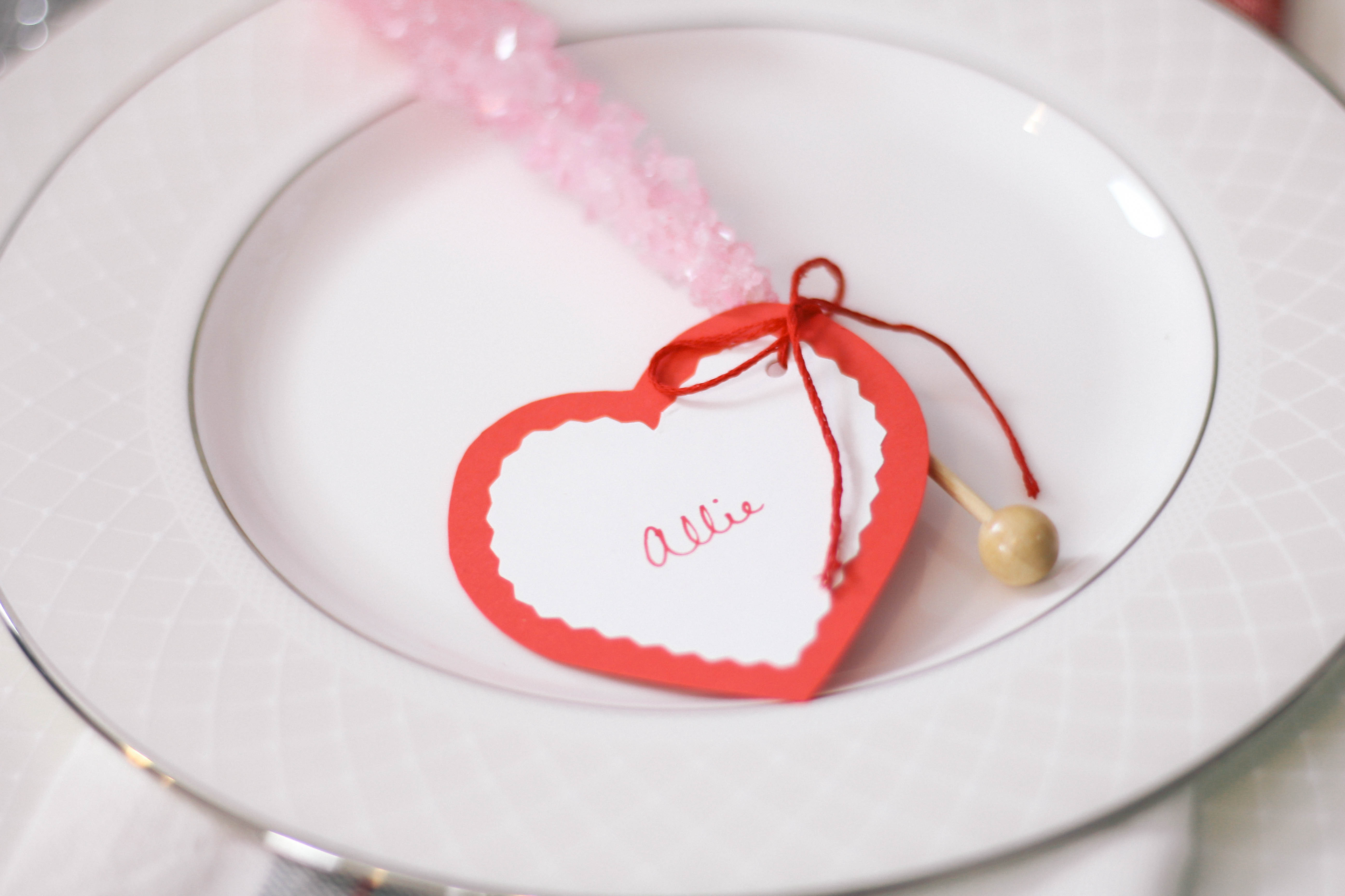50 Ivory Silver Heart Table Setting Place Name Card Wedding Valentine Love Party 