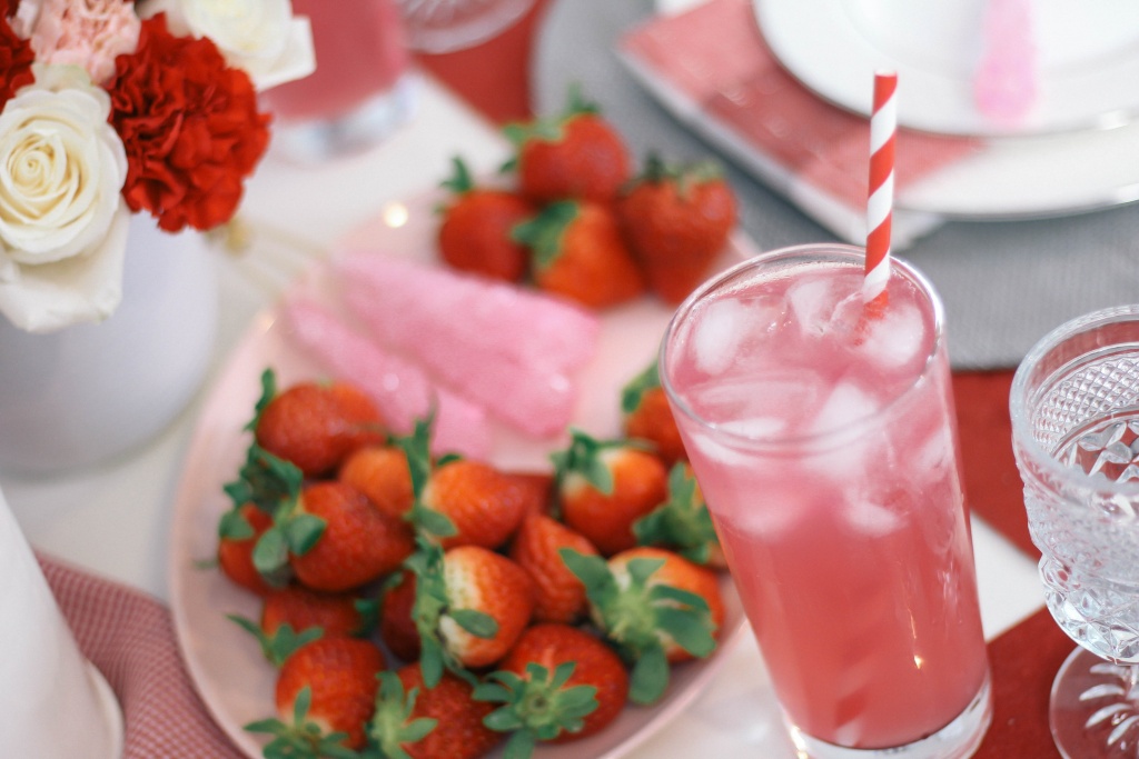 Valentines Day Tablescape Inspiration Peachfully Chic