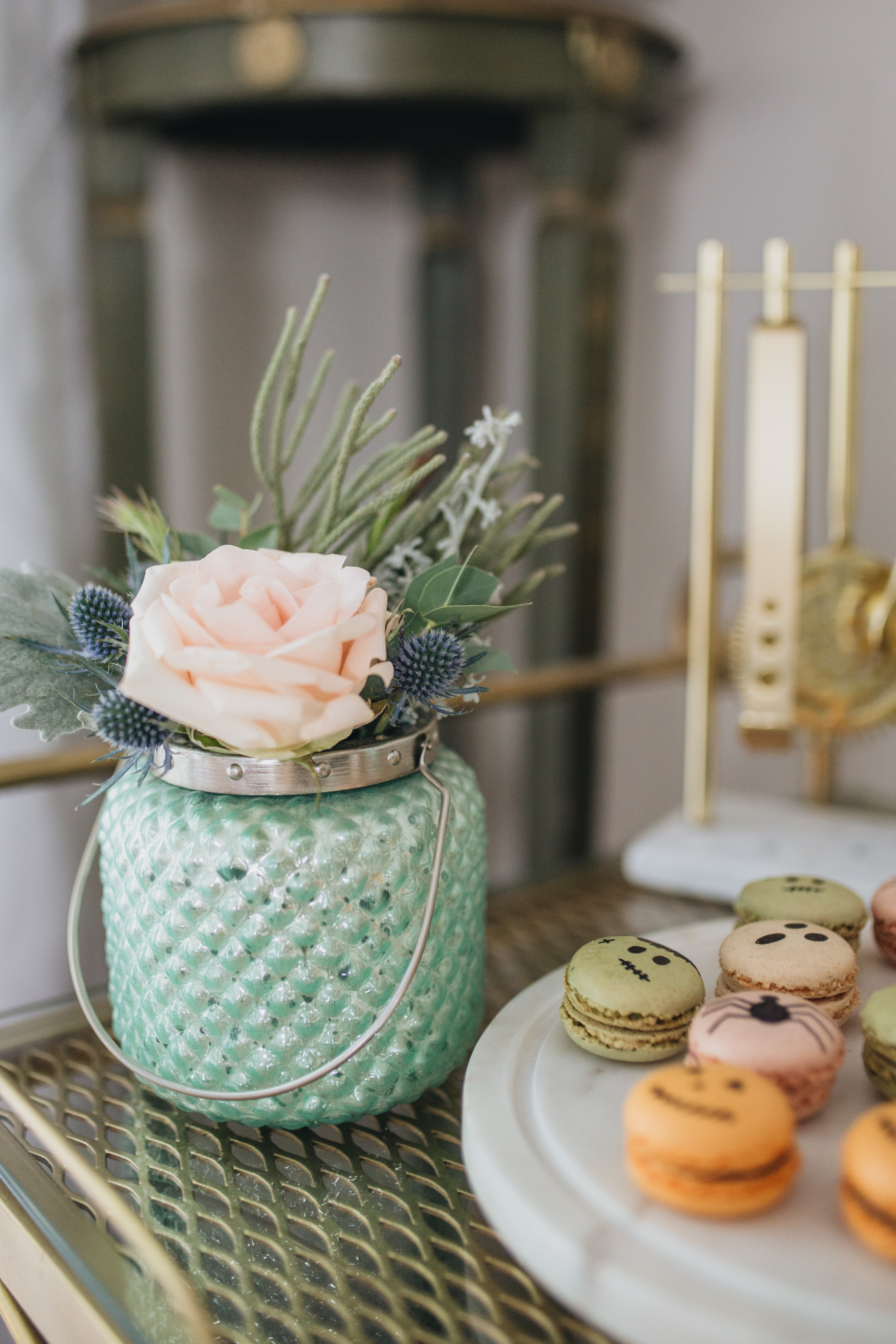 Chic Pastel Halloween Decor Ideas - Peachfully Chic