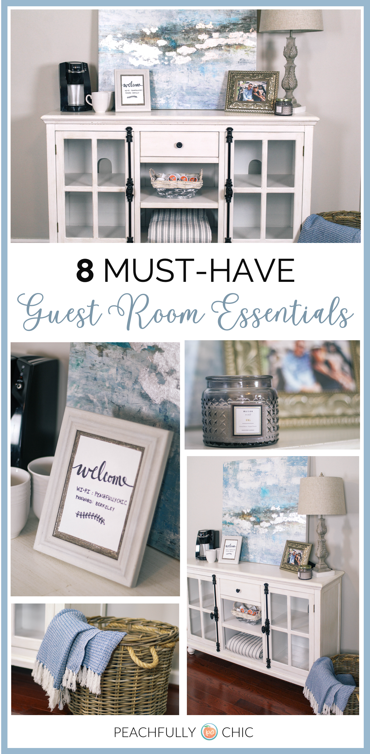 Guest Room Essentials - First Home Love Life