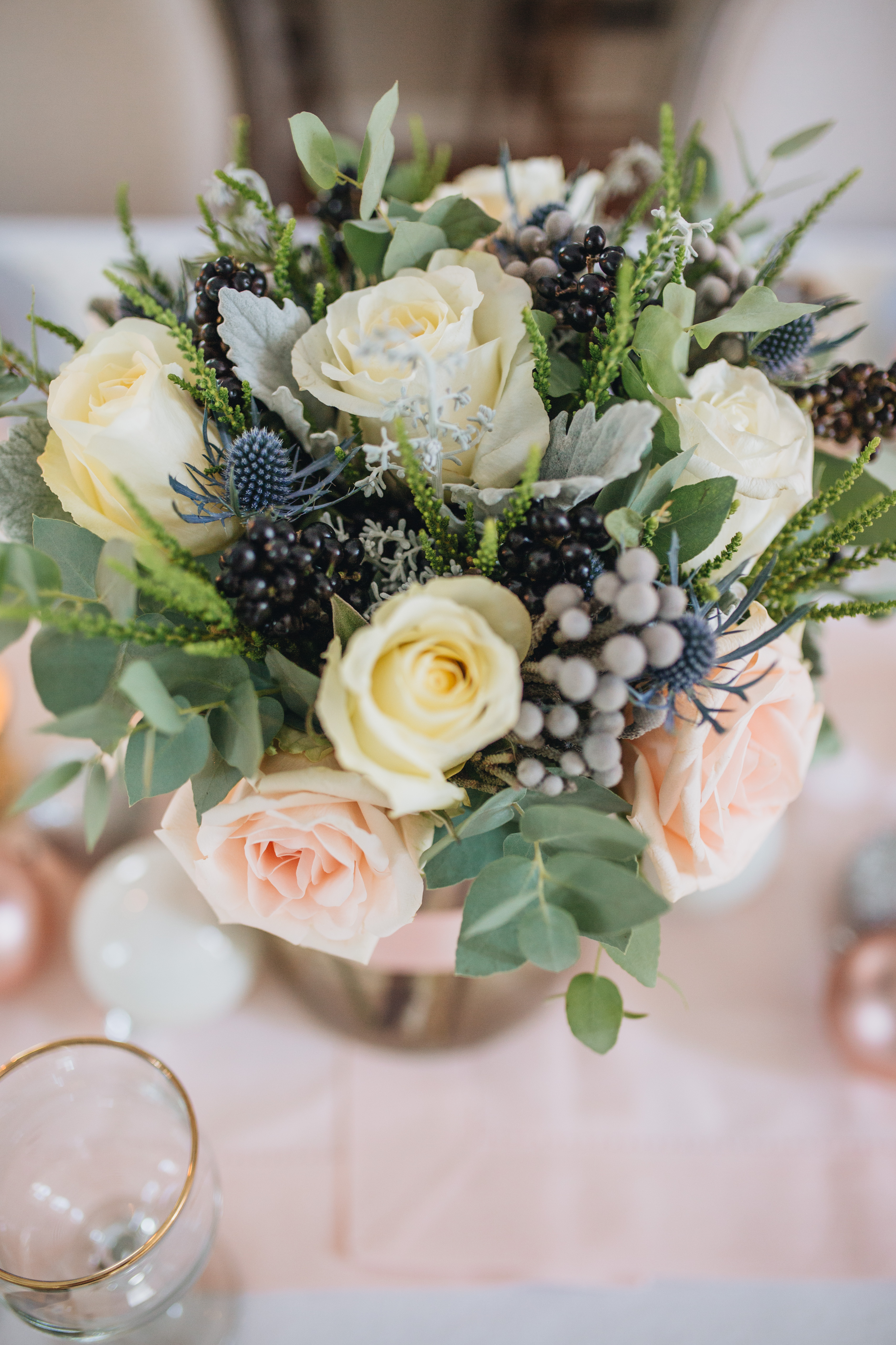 Pink-Pastel-Christmas-Decor-Tablescape-Floral-Centerpiece-1