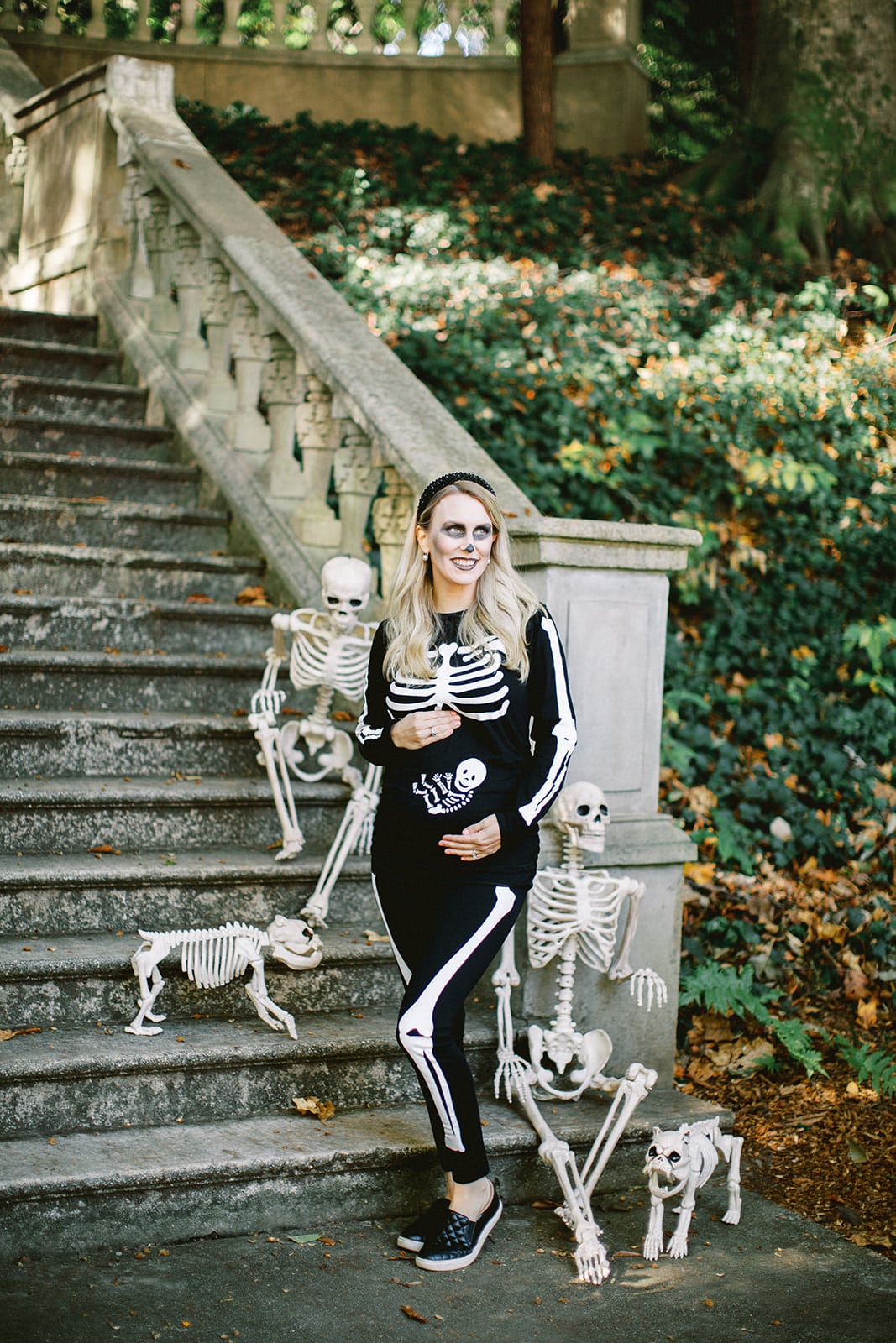 Kid's Skeleton Leggings